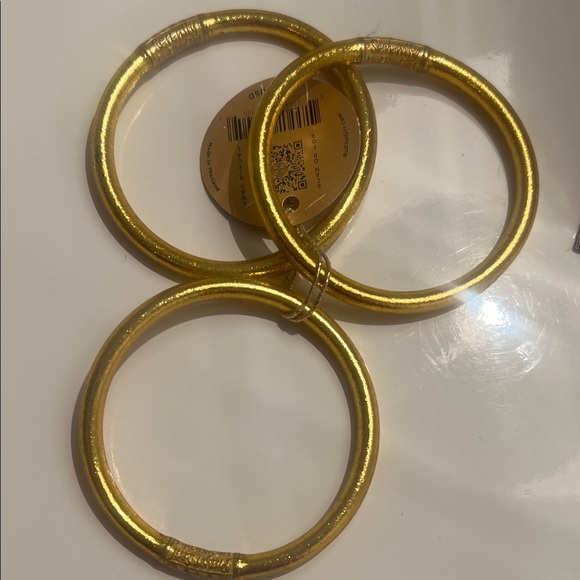 Budhagirl Radiant Gold Bangles - Picture 7 of 7